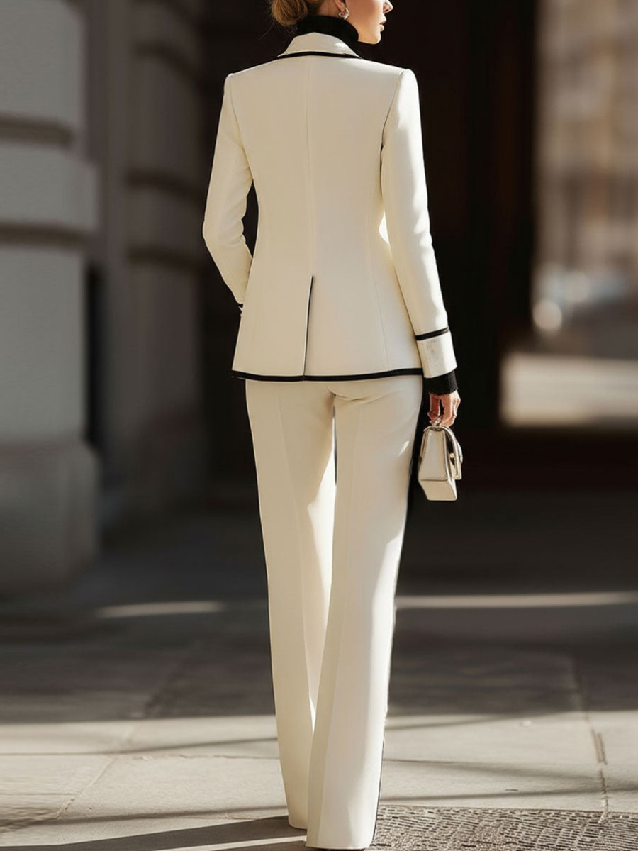 Hildegarde – Double-breasted Suit Set