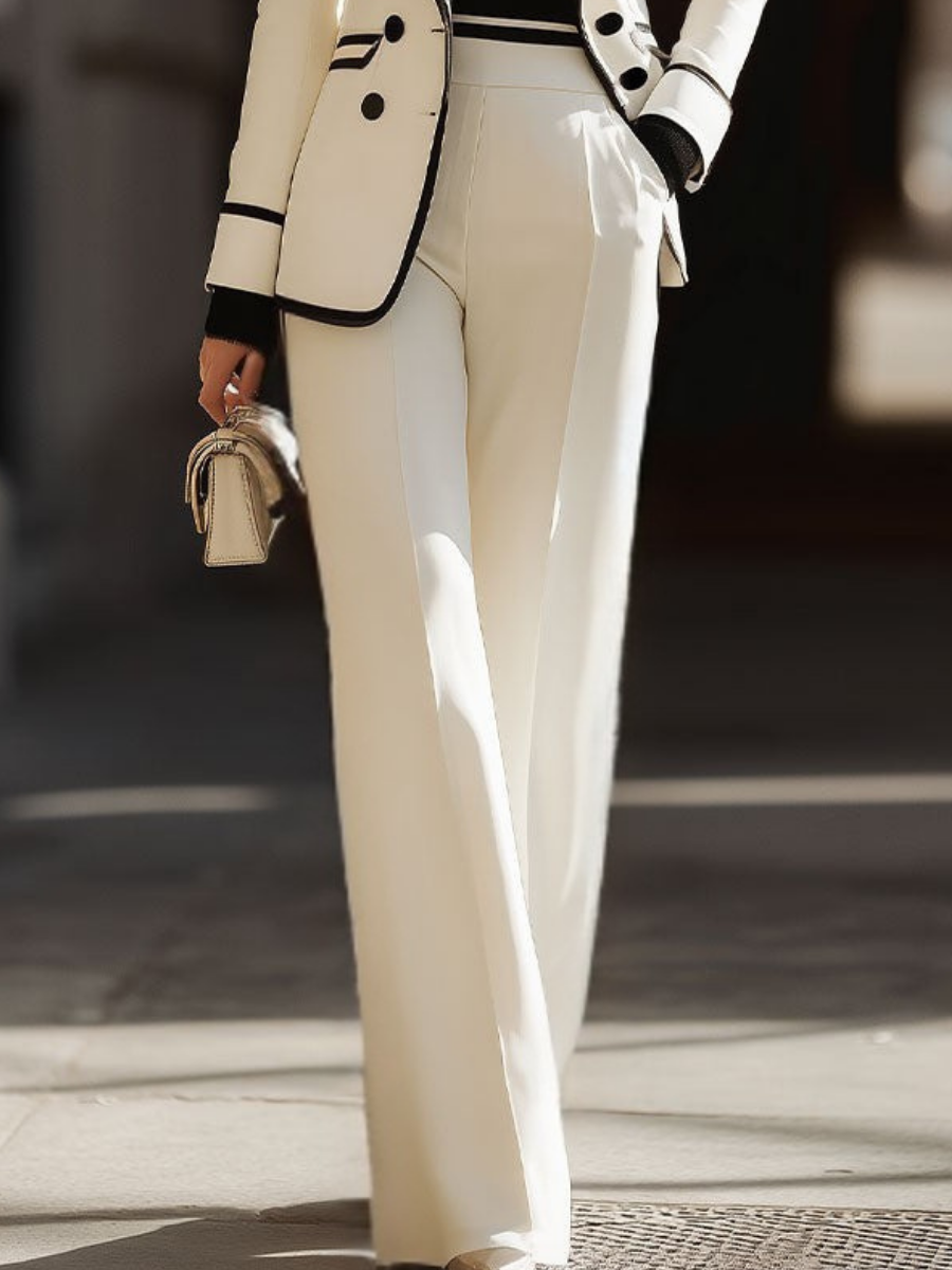 Hildegarde – Double-breasted Suit Set