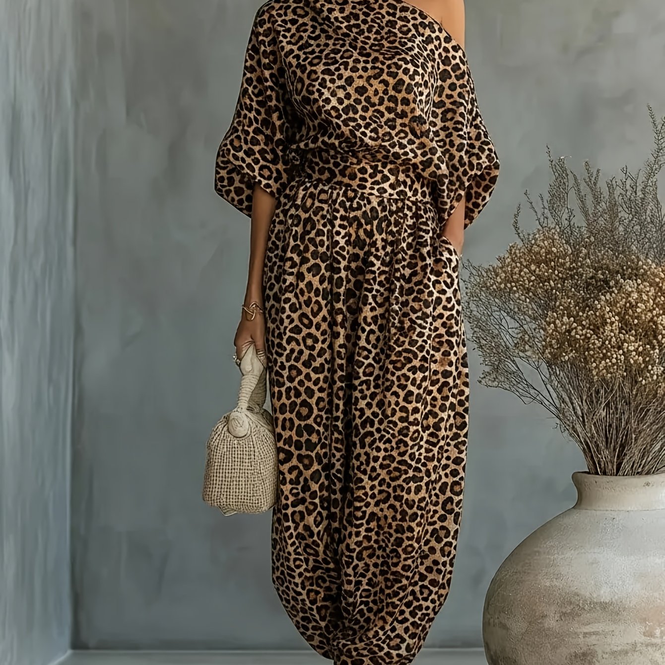 Halshka - Airy Set with Wide Pants