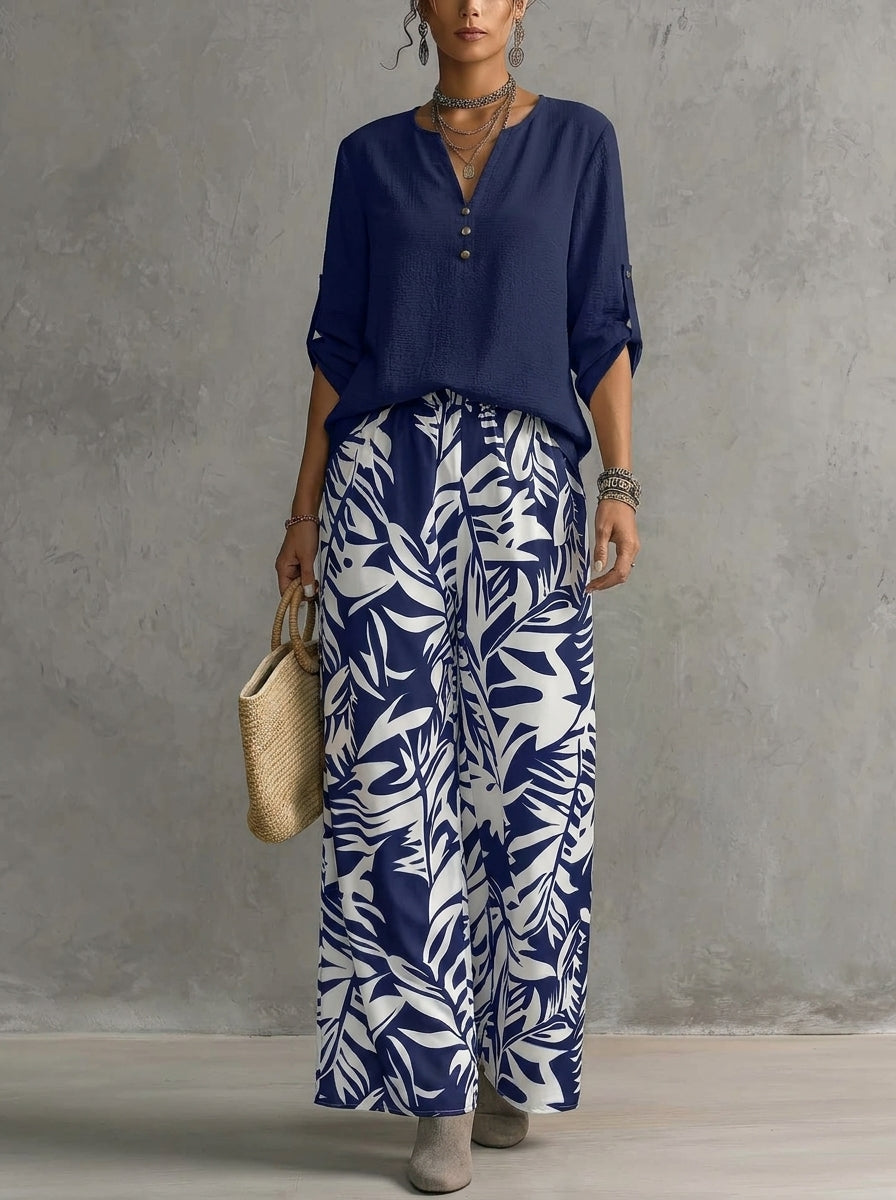 Joseph - airy set with a tailored blouse